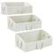 Sorbus 20" Trapezoid Storage Box with Cotton Rope, 3ct.